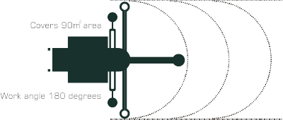 Watermaster dredger reach